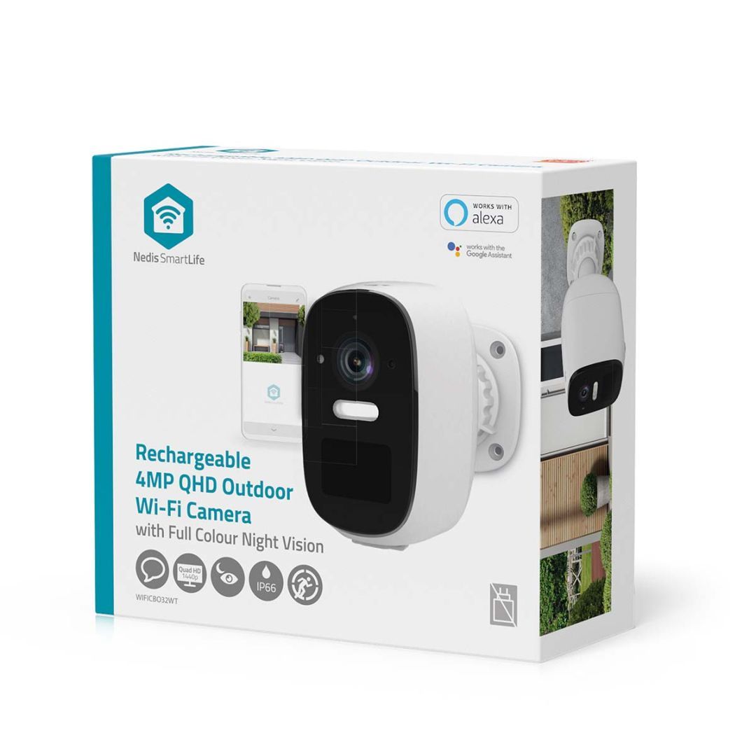 Nedis WIFICBO32WT SmartLife Outdoor Camera Nedis WIFICBO32WT SmartLife Outdoor Camera