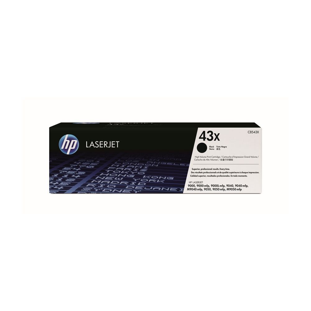 HP C8543X (43X) Black toner HP C8543X (43X) Black toner