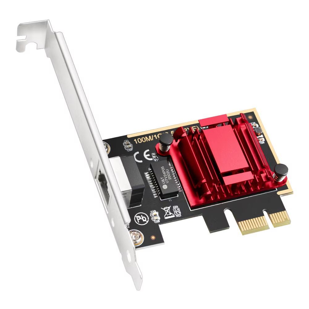 Cudy 2.5Gbps PCI-E Ethernet Adapter
