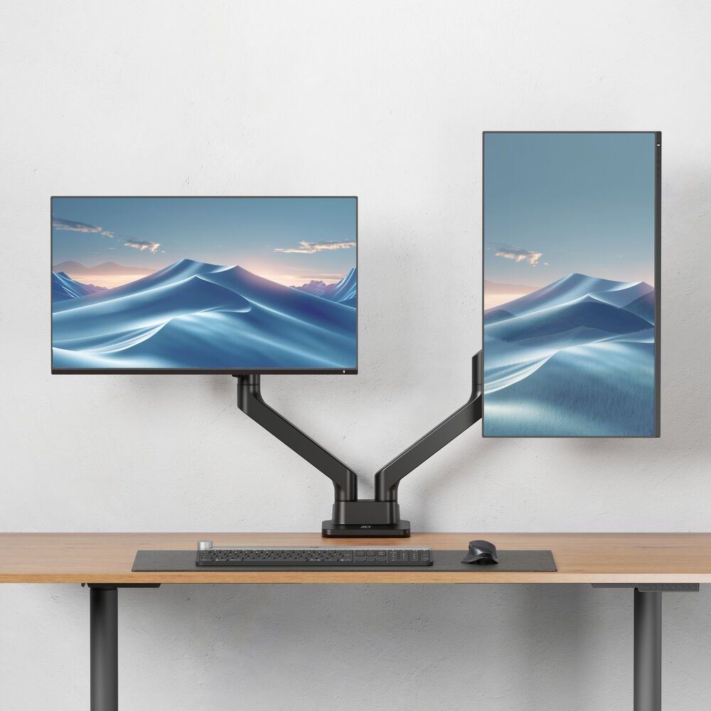 ACT AC8342 Dual Monitor Arm Office Premium with Gas Spring ACT AC8342 Dual Monitor Arm Office Premium with Gas Spring