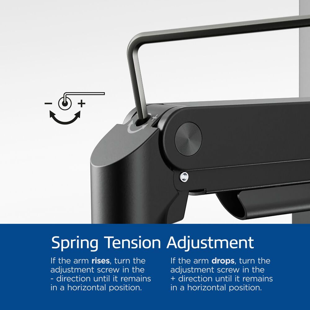 ACT AC8342 Dual Monitor Arm Office Premium with Gas Spring ACT AC8342 Dual Monitor Arm Office Premium with Gas Spring