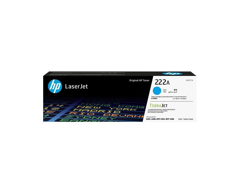 HP 222A Cyan toner HP 222A Cyan toner