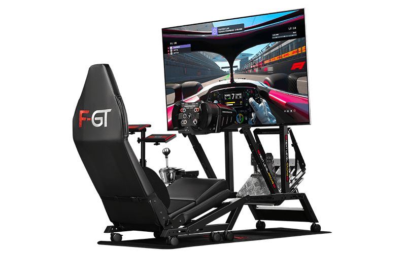 Next Level Racing F-GT Formula Simulator cockpit Black Next Level Racing F-GT Formula Simulator cockpit Black