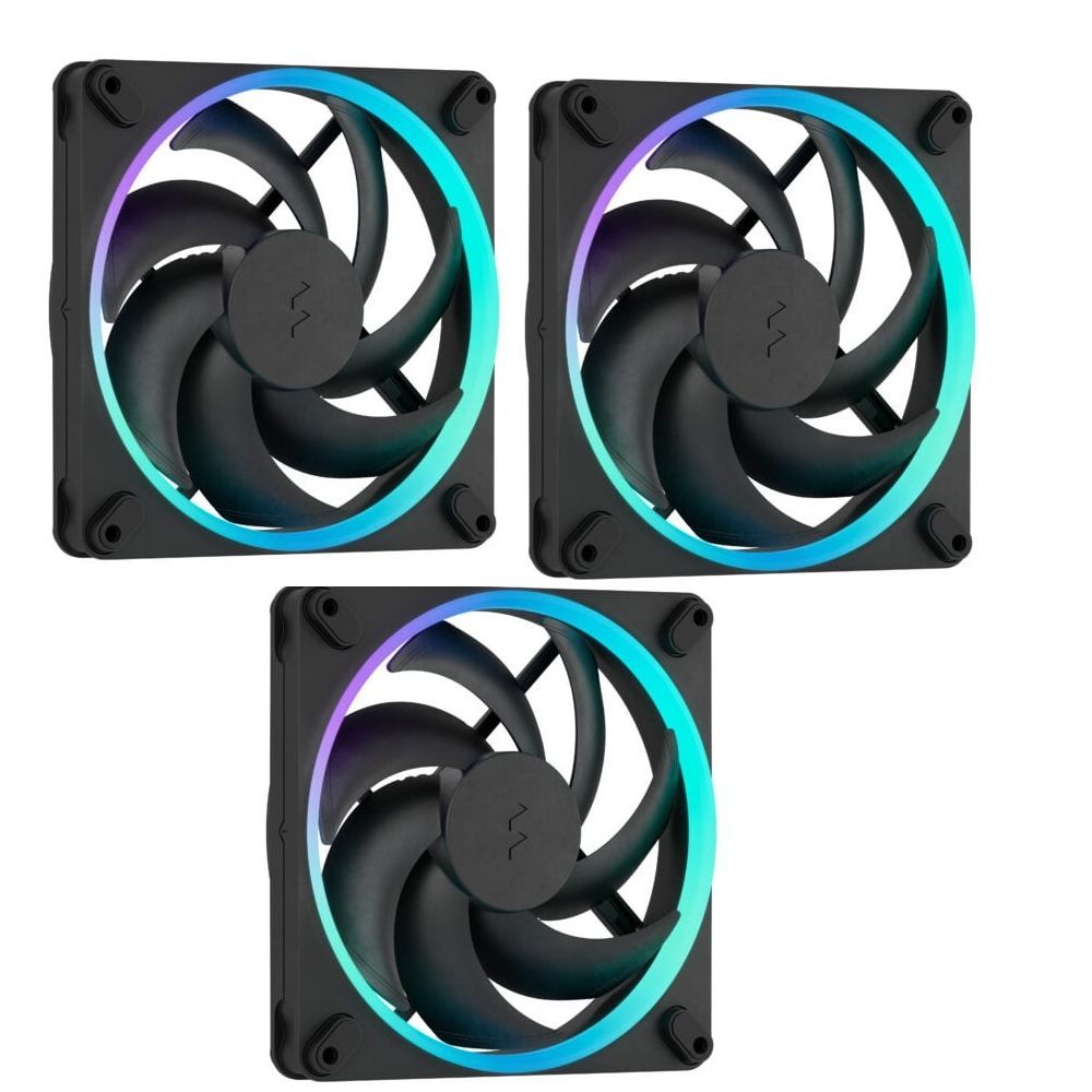 Fractal Design Momentum 14 RGB Black (3-pack) Fractal Design Momentum 14 RGB Black (3-pack)