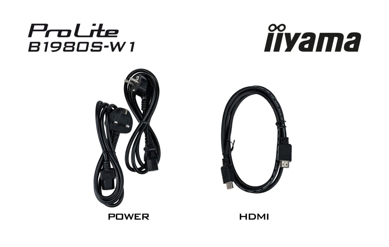 iiyama 19" ProLite B1980S-W1 LED iiyama 19" ProLite B1980S-W1 LED
