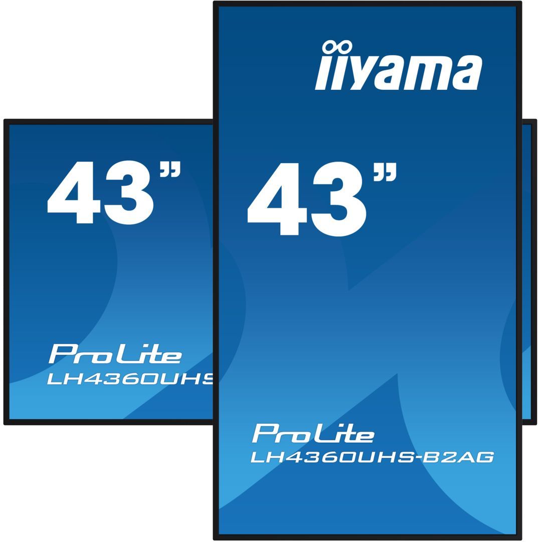 iiyama 42,5" ProLite LH4360UHS-B2AG LED Display iiyama 42,5" ProLite LH4360UHS-B2AG LED Display