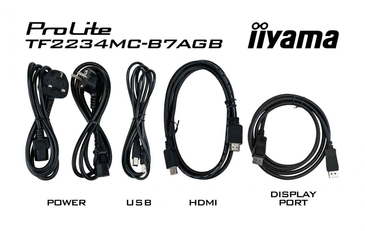 iiyama 21,5" ProLite TF2234MC-B7AGB IPS LED iiyama 21,5" ProLite TF2234MC-B7AGB IPS LED