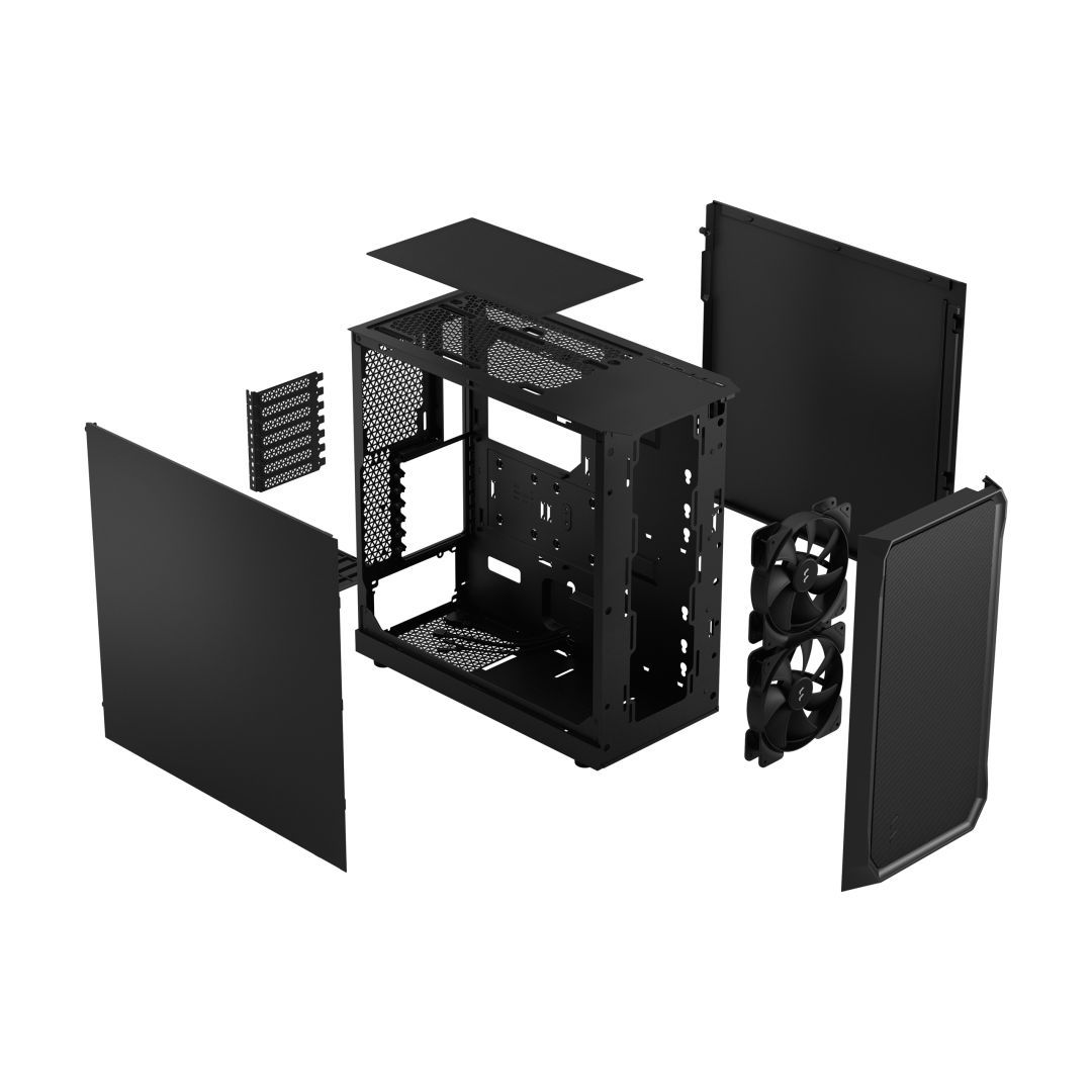 Fractal Design Focus 2 Black Solid Fractal Design Focus 2 Black Solid