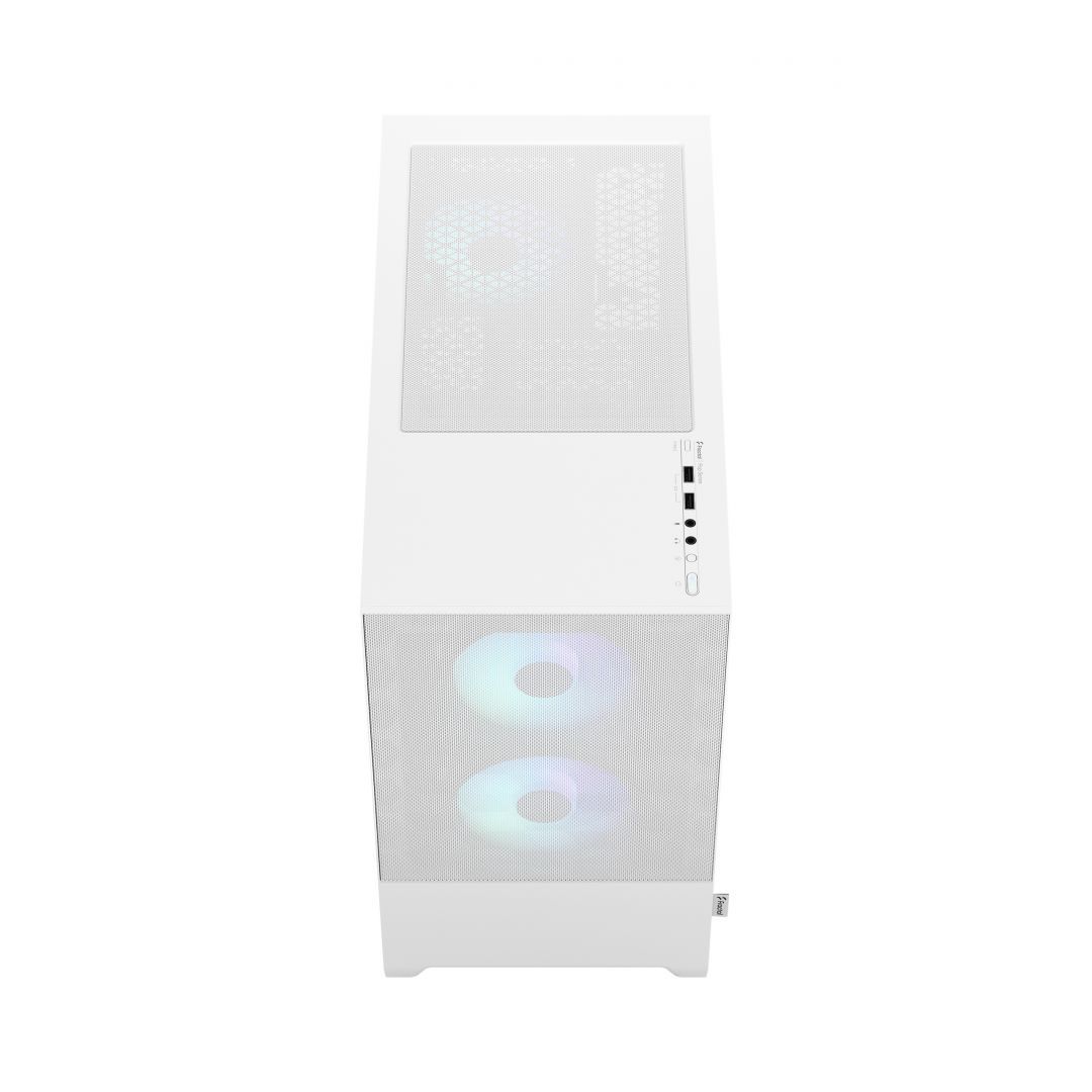 Fractal Design Pop Mini Air RGB Tempered Glass White Fractal Design Pop Mini Air RGB Tempered Glass White