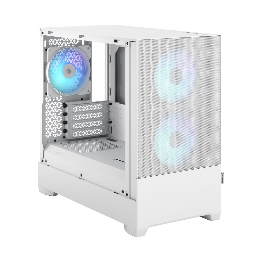 Fractal Design Pop Mini Air RGB Tempered Glass White Fractal Design Pop Mini Air RGB Tempered Glass White