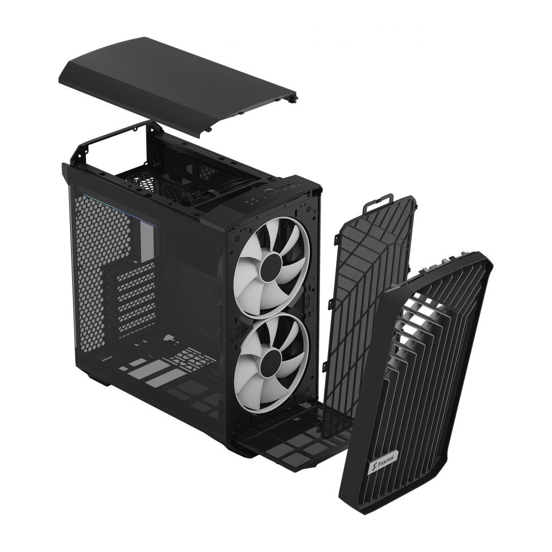 Fractal Design Torrent Compact RGB Tempered Glass Black Fractal Design Torrent Compact RGB Tempered Glass Black