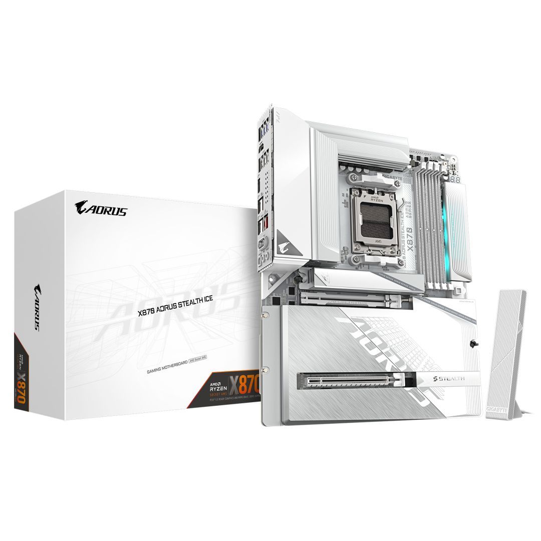 Gigabyte X870 AORUS STEALTH ICE