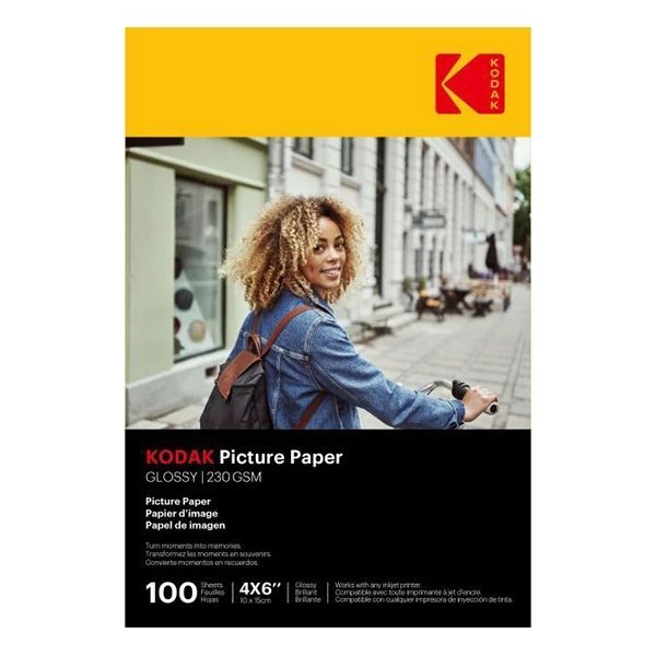 Kodak Fine Art 230g 10x15 100db Fényes Fotópapír Kodak Fine Art 230g 10x15 100db Fényes Fotópapír
