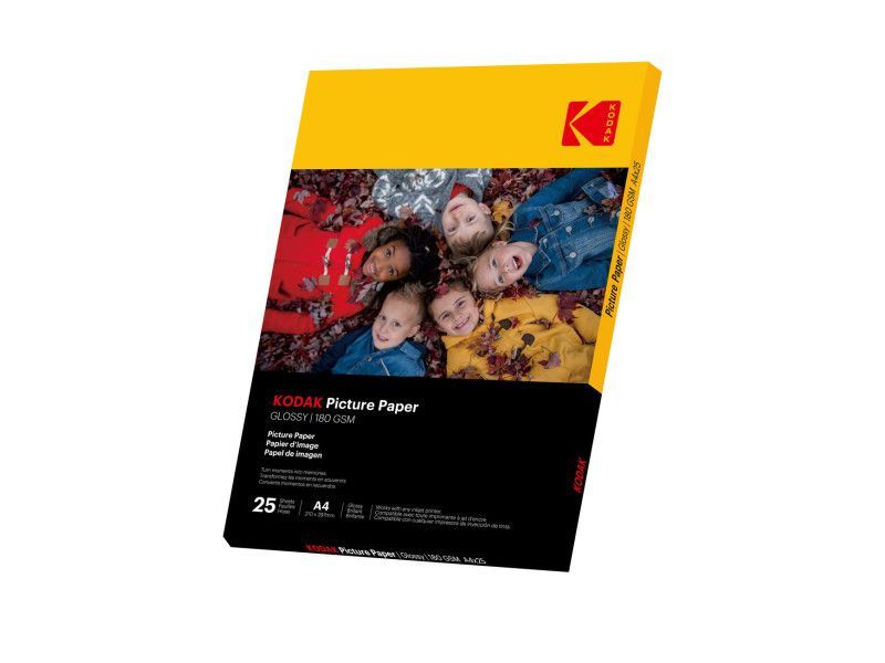 Kodak High Gloss 180g A4 25db Fényes Fotópapír Kodak High Gloss 180g A4 25db Fényes Fotópapír
