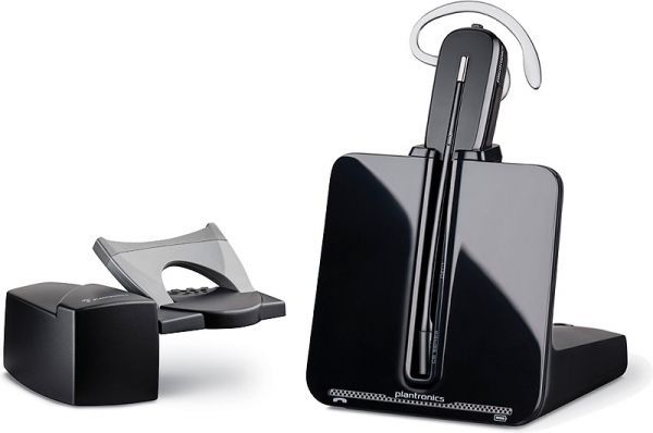 Poly Plantronics CS540A + HL10 Wireless DECT Headset Black Poly Plantronics CS540A + HL10 Wireless DECT Headset Black