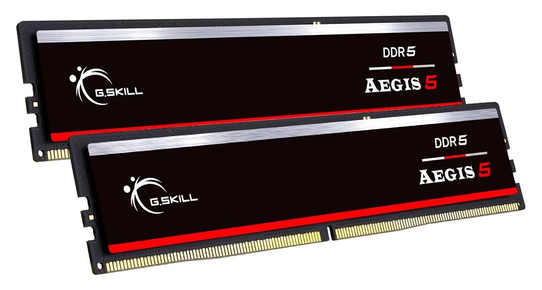 G.SKILL 32GB DDR5 5600MHz Kit(2x16GB) Aegis 5 Black G.SKILL 32GB DDR5 5600MHz Kit(2x16GB) Aegis 5 Black