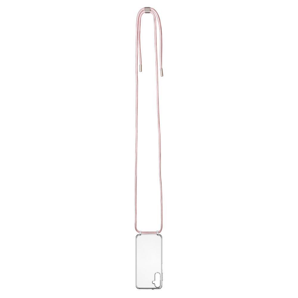 FIXED Pure Neck tok Samsung Galaxy A14/A14 5G telefonhoz, rózsaszín