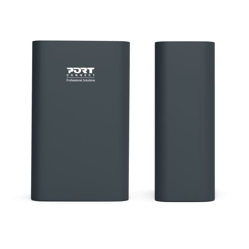 Port Designs 26800mAh 65W Powerbank Black Port Designs 26800mAh 65W Powerbank Black