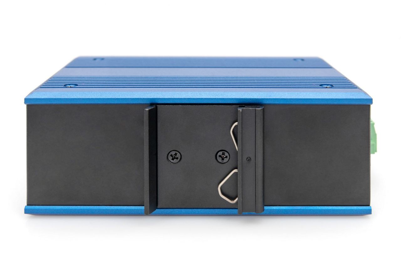 Digitus DN-651132 8-Port 10/100Base-TX to 100Base-FX Industrial Ethernet Switch Blue Digitus DN-651132 8-Port 10/100Base-TX to 100Base-FX Industrial Ethernet Switch Blue