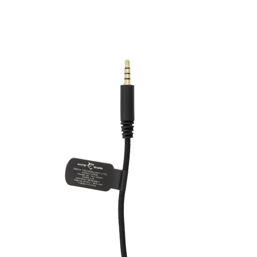 White Shark GH-2341 Gorilla Gaming Headset Black/Red White Shark GH-2341 Gorilla Gaming Headset Black/Red