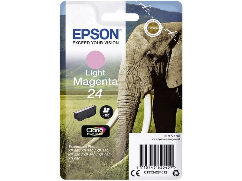 Epson T2426 (24) Light Magenta tintapatron Epson T2426 (24) Light Magenta tintapatron
