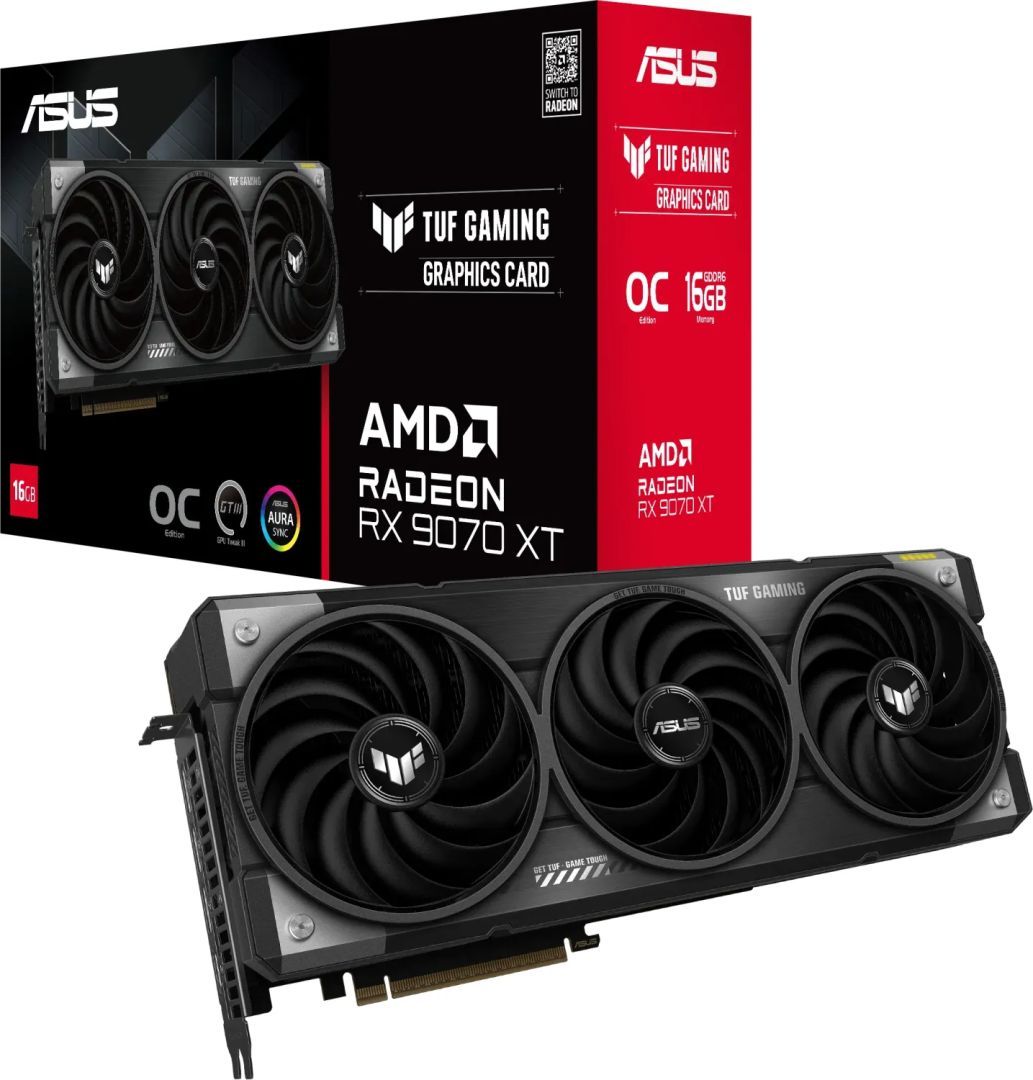 Asus TUF-RX9070XT-O16G-GAMING Asus TUF-RX9070XT-O16G-GAMING