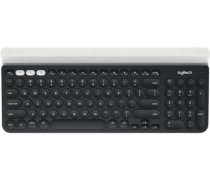 Logitech K780 wireless billentyűzet Black US Logitech K780 wireless billentyűzet Black US