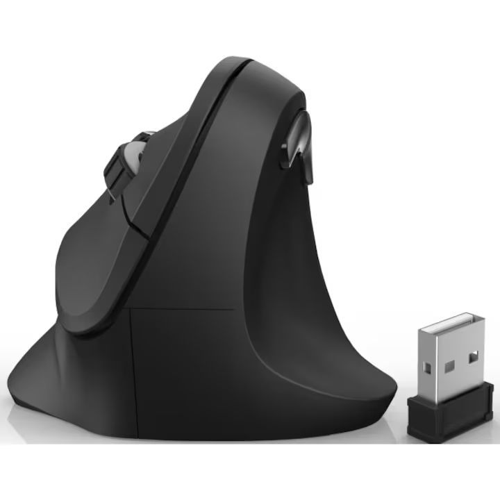 Hama EMW-500 Wireless Vertical Mouse Black