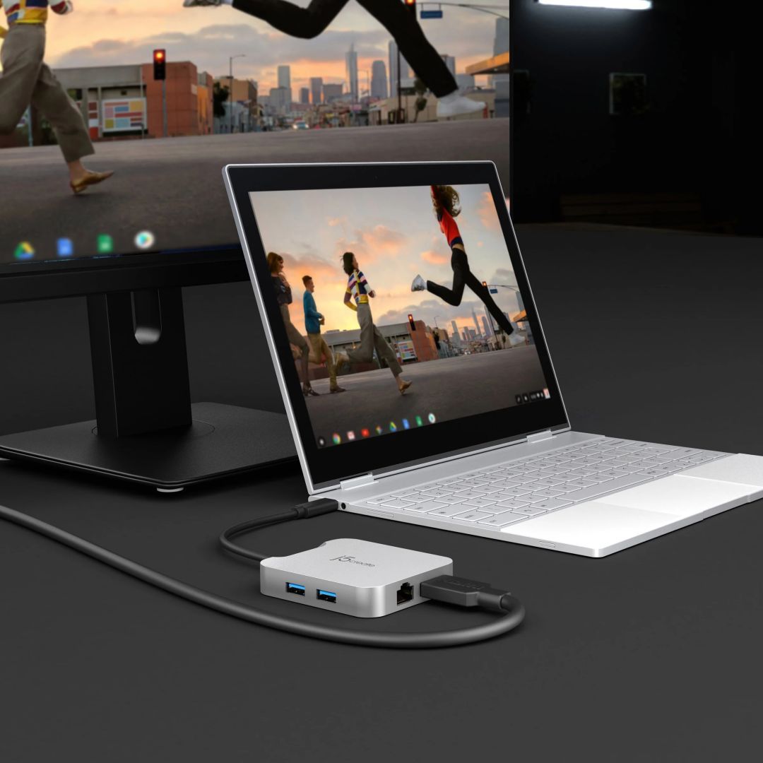 j5create JCD391 4K60 Elite USB-C PD Multi-Port Adapter Silver j5create JCD391 4K60 Elite USB-C PD Multi-Port Adapter Silver