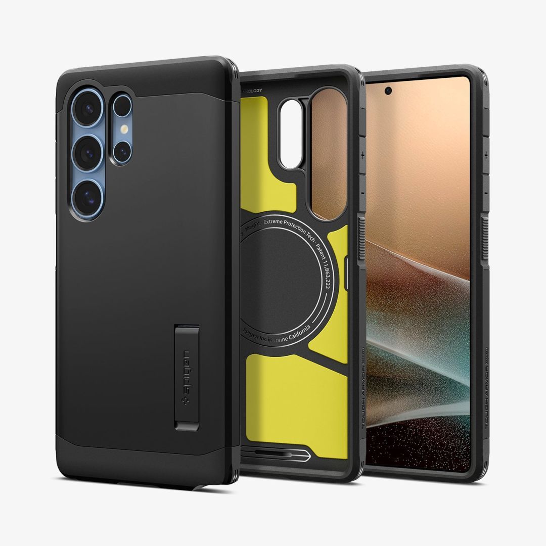 Spigen Tough Armor MagSafe Samsung Galaxy S25 Ultra Black