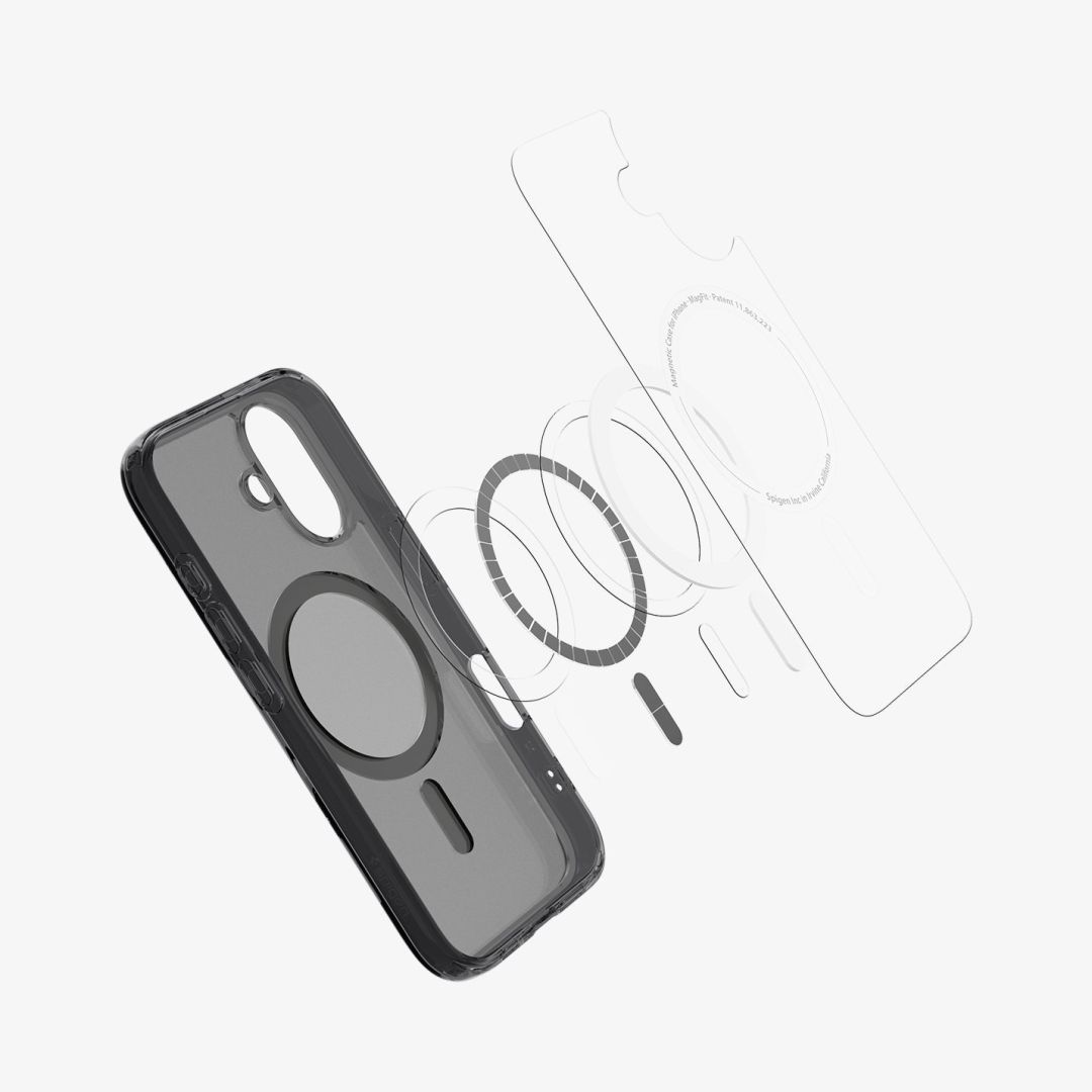 Spigen Ultra Hybrid T MagSafe iPhone 16 Frost Black Spigen Ultra Hybrid T MagSafe iPhone 16 Frost Black