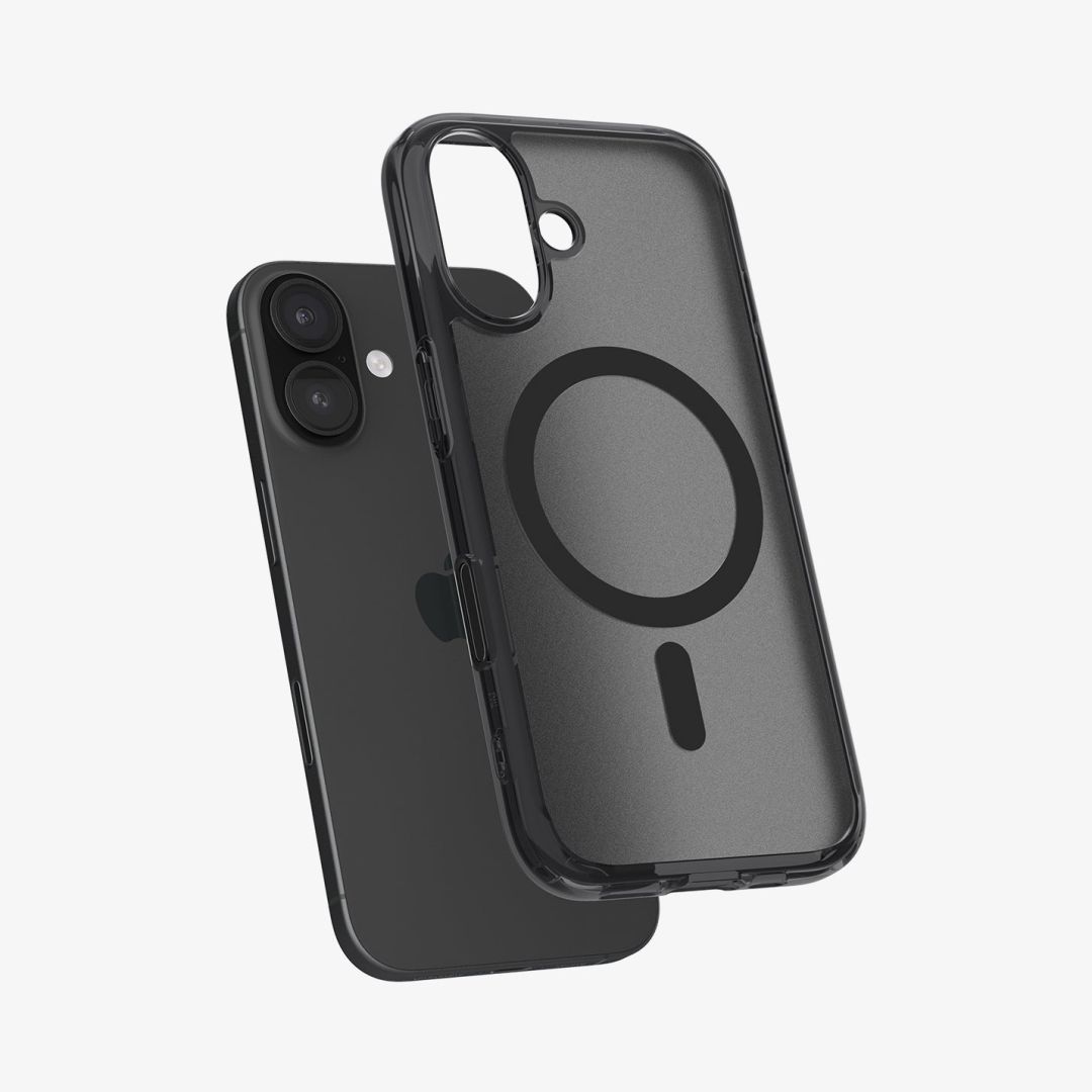 Spigen Ultra Hybrid T MagSafe iPhone 16 Frost Black Spigen Ultra Hybrid T MagSafe iPhone 16 Frost Black