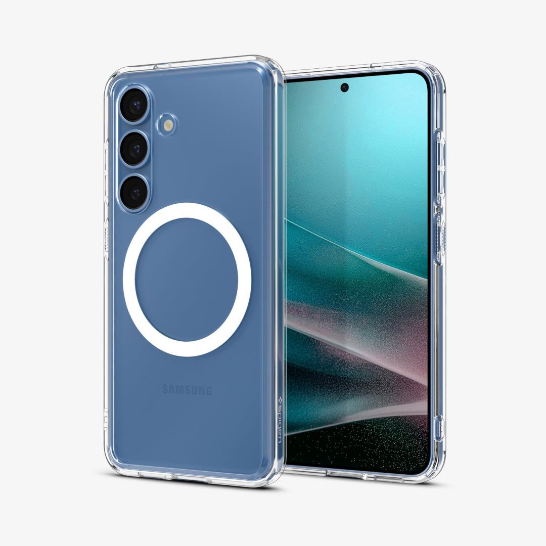 Spigen Ultra Hybrid MagSafe Samsung Galaxy S25 Clear White