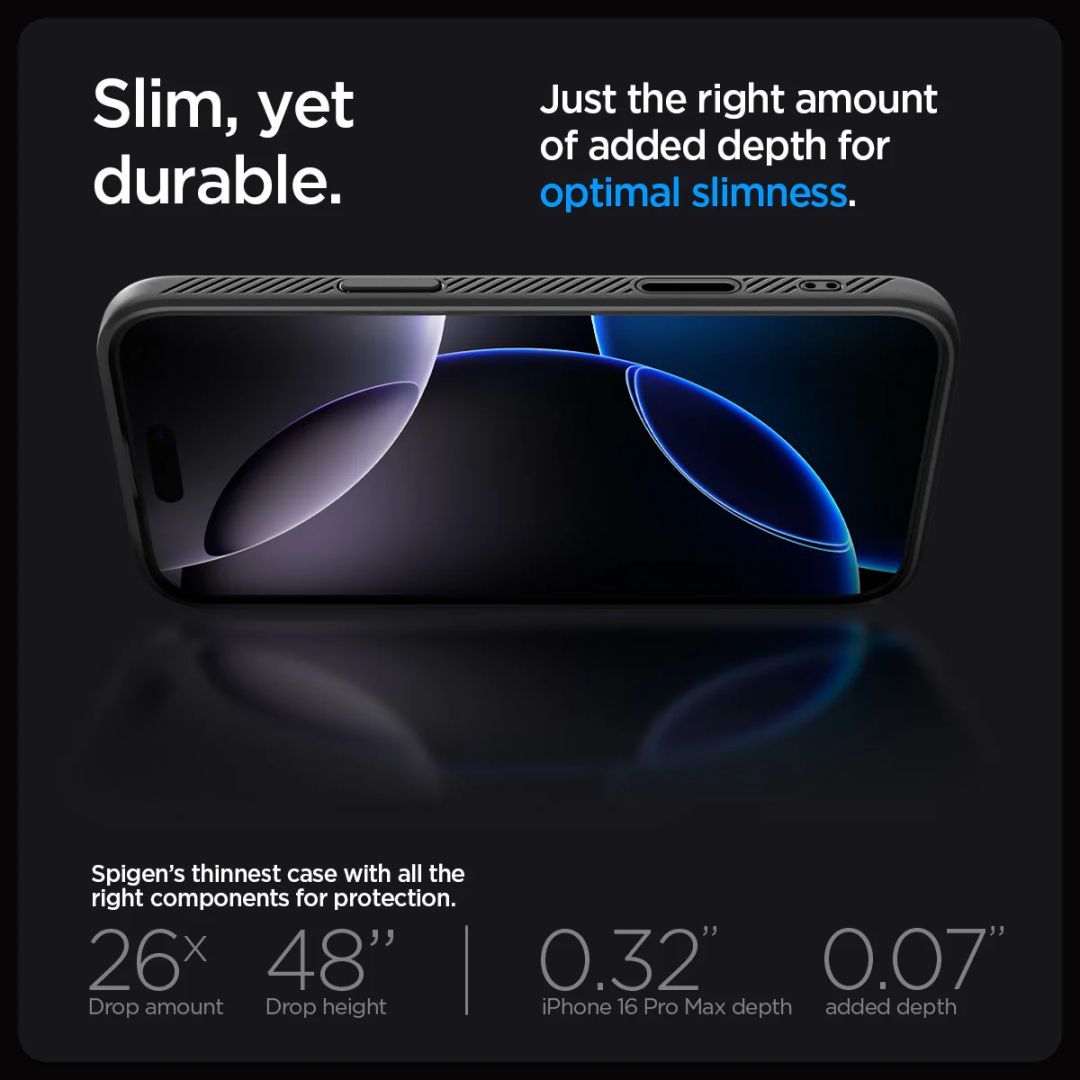 Spigen Liquid Air T MagSafe for iPhone 16 Pro Matte Black Spigen Liquid Air T MagSafe for iPhone 16 Pro Matte Black