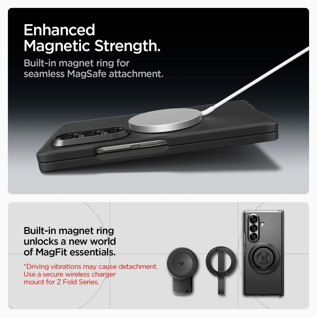 Spigen Tough Armor Pro MagSafe for Samsung Galaxy Z Fold7 Black Spigen Tough Armor Pro MagSafe for Samsung Galaxy Z Fold7 Black