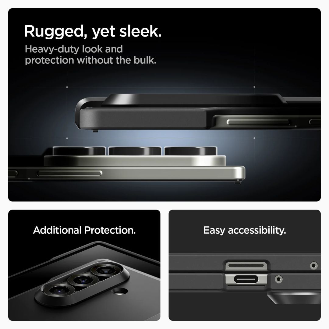 Spigen Tough Armor Pro MagSafe for Samsung Galaxy Z Fold7 Black Spigen Tough Armor Pro MagSafe for Samsung Galaxy Z Fold7 Black