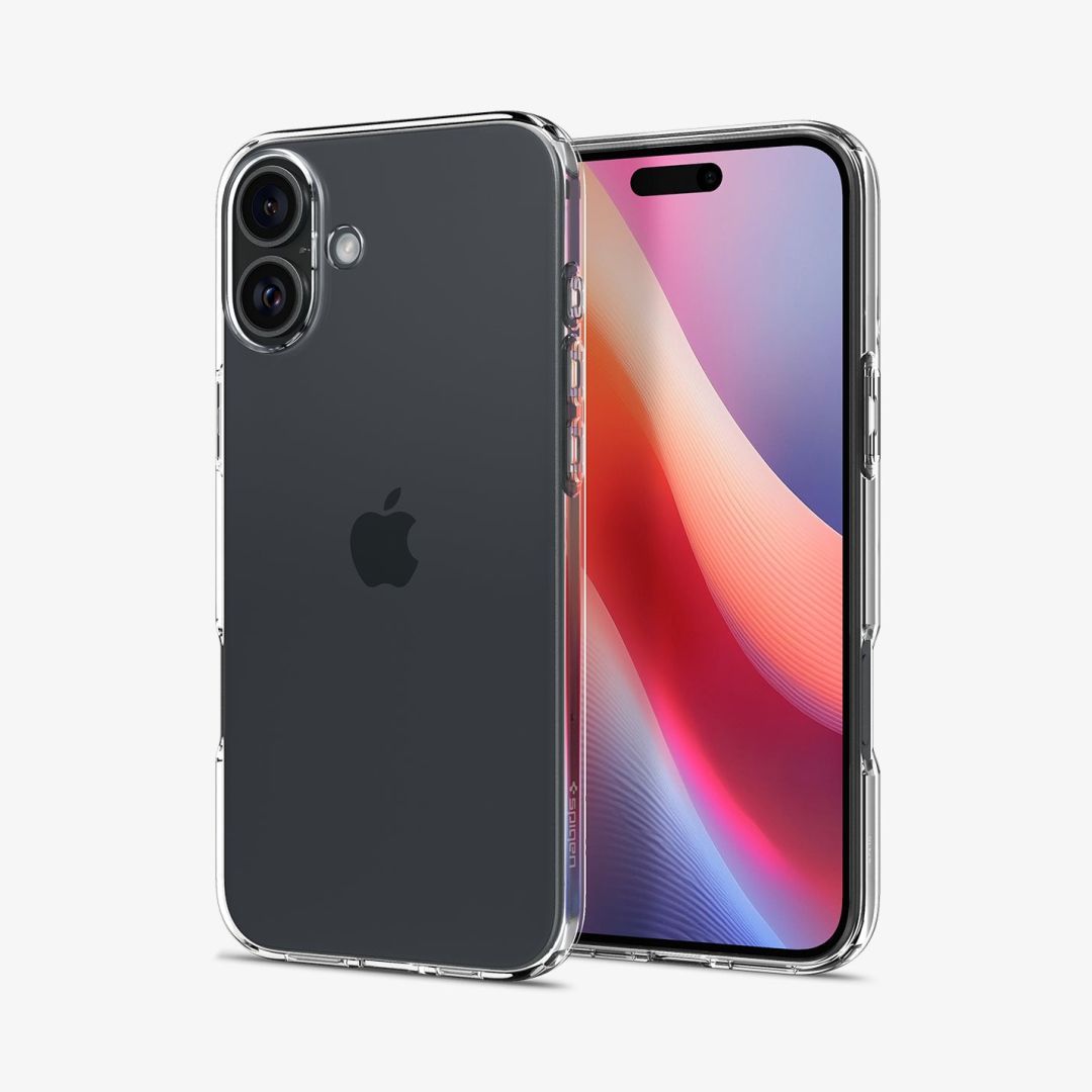 Spigen Liquid Crystal iPhone 16 Crystal Clear Spigen Liquid Crystal iPhone 16 Crystal Clear