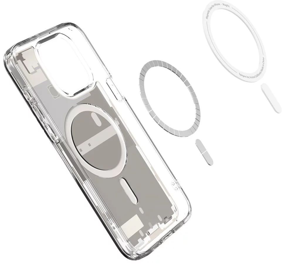 Spigen Ultra Hybrid MagSafe zero one for iPhone 15 Pro Natural Titanium Spigen Ultra Hybrid MagSafe zero one for iPhone 15 Pro Natural Titanium