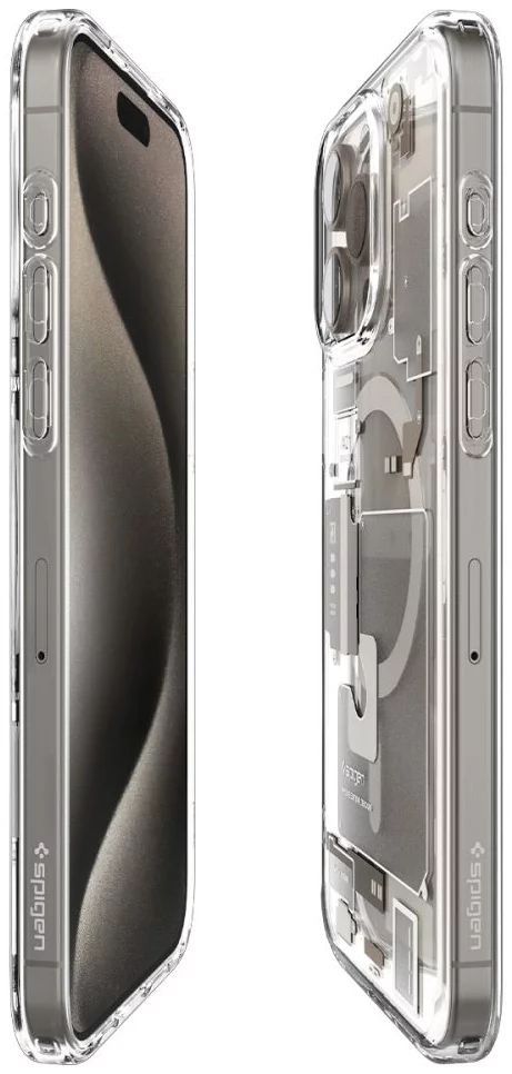 Spigen Ultra Hybrid MagSafe zero one for iPhone 15 Pro Natural Titanium Spigen Ultra Hybrid MagSafe zero one for iPhone 15 Pro Natural Titanium