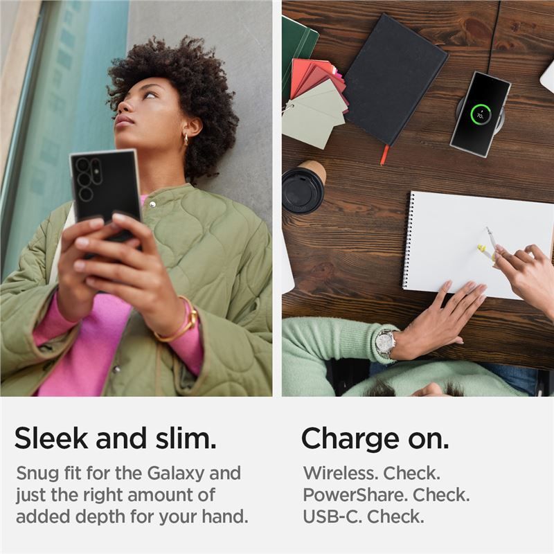 Spigen Liquid Crystal, crystal clear - Samsung Galaxy S22 Ultra Spigen Liquid Crystal, crystal clear - Samsung Galaxy S22 Ultra