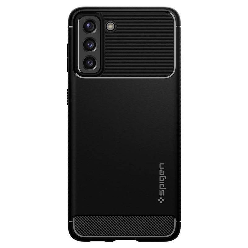 Spigen Rugged Armor, black - Galaxy S21 Spigen Rugged Armor, black - Galaxy S21
