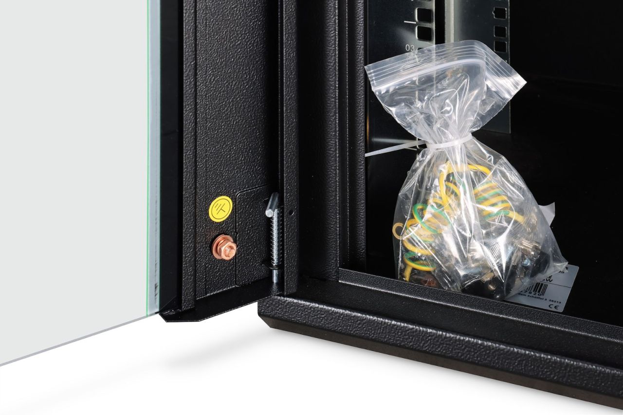 Digitus DN-19 12-U-EC-SW Falra szerelhető Rackszekrény Black Digitus DN-19 12-U-EC-SW Falra szerelhető Rackszekrény Black