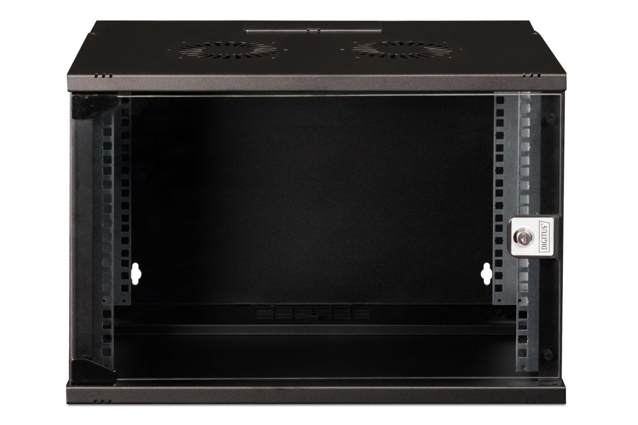 Digitus DN-49203 Falra szerelhető Rackszekrény Black