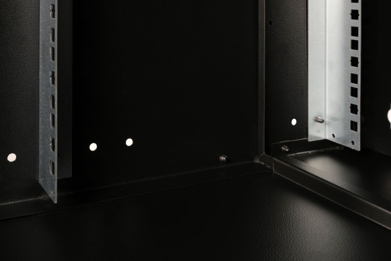Digitus DN-49203 Falra szerelhető Rackszekrény Black