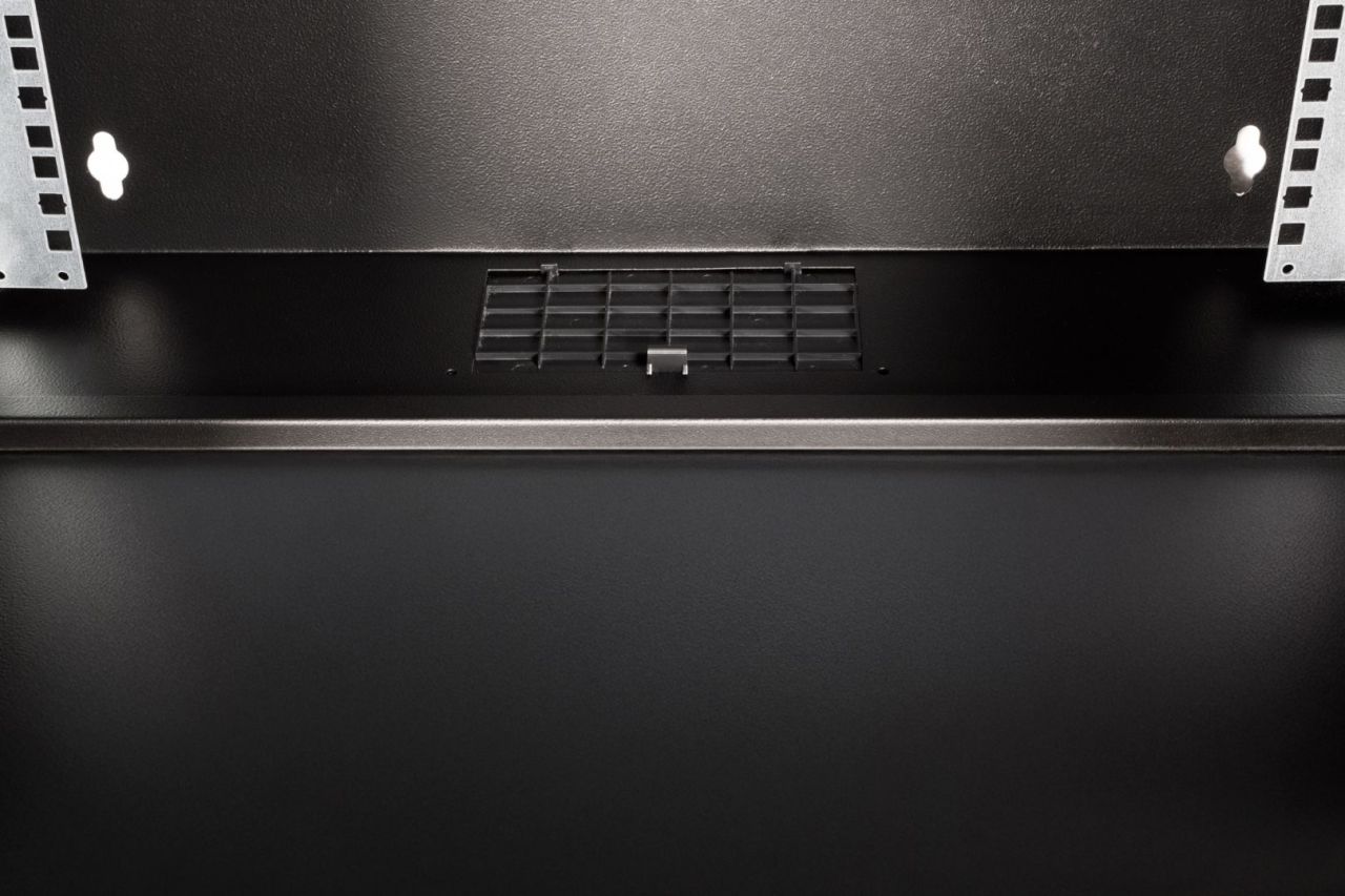 Digitus DN-49203 Falra szerelhető Rackszekrény Black