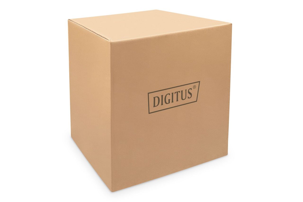 Digitus DN-10-06U-B Falra szerelhető Rackszekrény Black Digitus DN-10-06U-B Falra szerelhető Rackszekrény Black