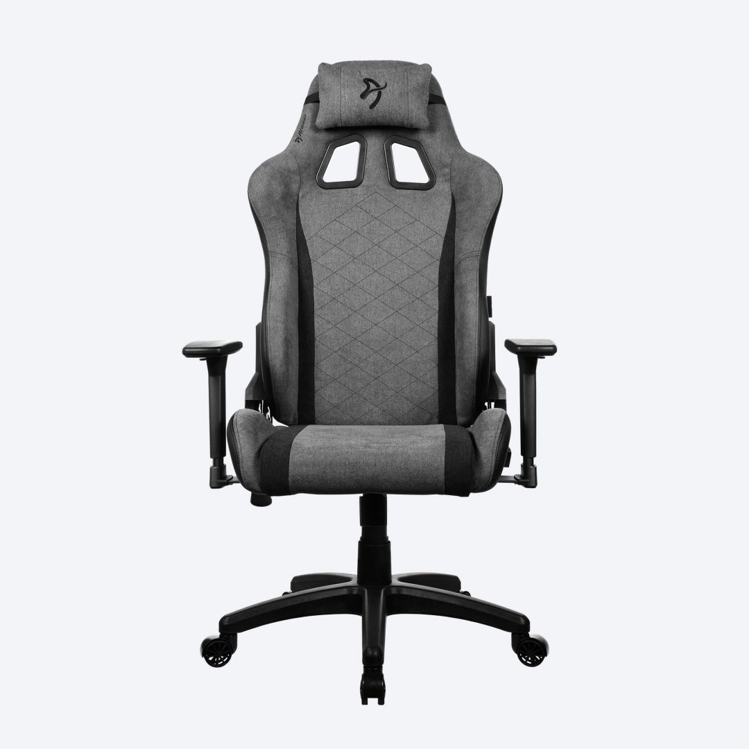 Arozzi Avanti Soft Fabric Gaming Chair Ash Arozzi Avanti Soft Fabric Gaming Chair Ash