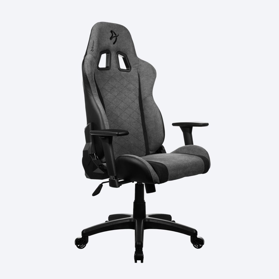 Arozzi Avanti Soft Fabric Gaming Chair Ash Arozzi Avanti Soft Fabric Gaming Chair Ash