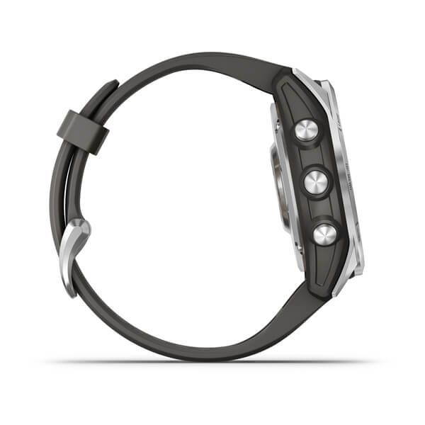 Garmin fenix 7S Silver with Graphite Band Garmin fenix 7S Silver with Graphite Band