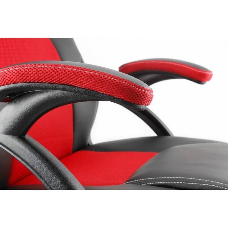 White Shark Kings Throne Gaming Chair Black/Red